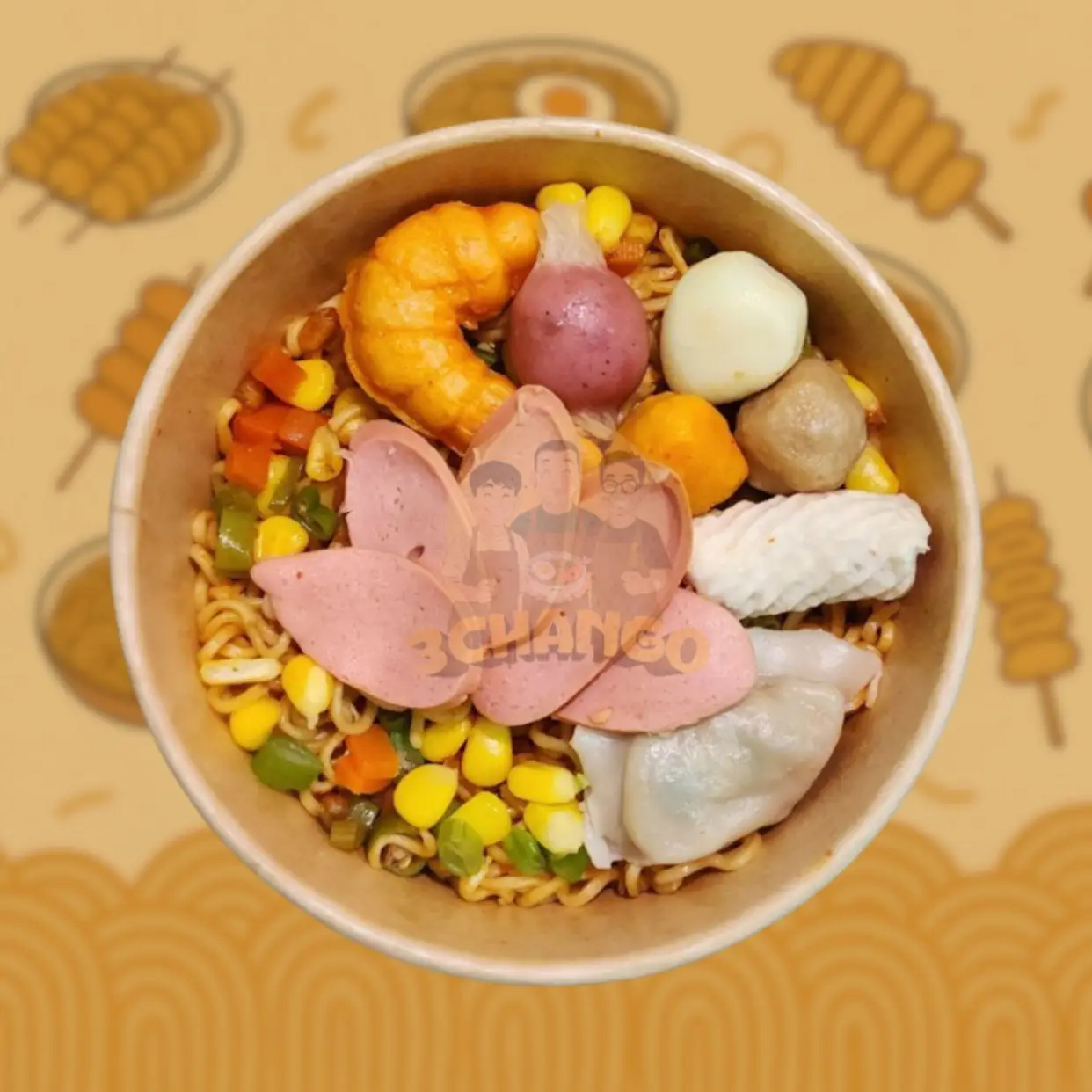 Món Mì Trộn Tùm Lum của NaChaGo